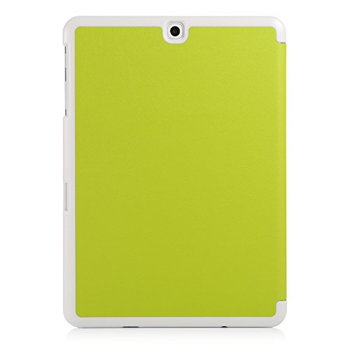 Samsung Galaxy Tab S2 9.7 Hülle – iHarbort® Premium Samsung Galaxy Tab S2 9.7 Zoll T810 Leder Tasche Hülle Etui Schutzhülle Case Holder Stand mit Smart Auto Wake / Sleep-Funktion (Galaxy Tab S2 9.7, grün) - 6