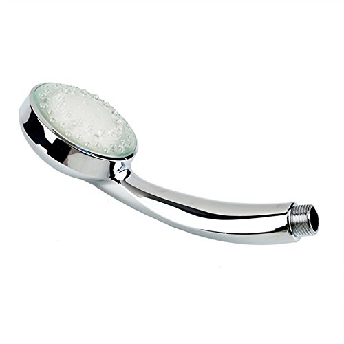 SANVA 7 Farbe LED Duschkopf Duschbrause Brausekopf mit Licht Farbwechsel Automatic - 3
