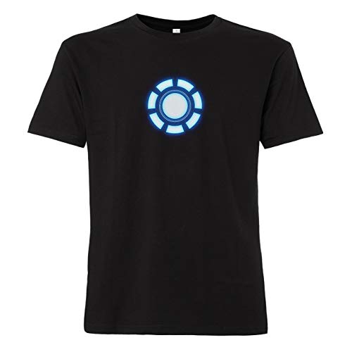 Shirtworld Arc Reactor  Camiseta negro XXXXXL
