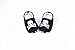 Buttercup Baby Black Skull and Bones Soft Sole Cotton Infant Shoes 0-6 Months