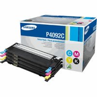 Genuine Original Samsung CLT-P4092C/ELS CLP310 CLP315 series laser toner cartridge set - cyan magenta yellow black