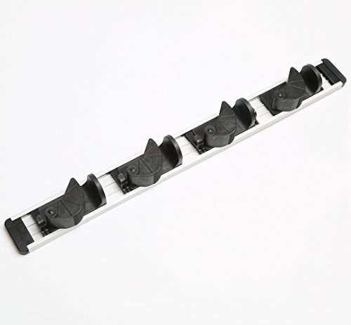 Gerätehalter, Werkzeugleiste für 8 Geräte, Garten Werkzeug Geräte Halter Leiste, Besen Halter, 1003 - 2