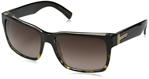 VonZipper Elmore Square Sunglasses 61 Mm Tort Black