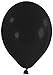 Produktbild P&S events 100er XL Pack große Luftballons 30 cm Premium Markenqualität Helium Ballongas geeignet 100% Naturlatex (schwarz)