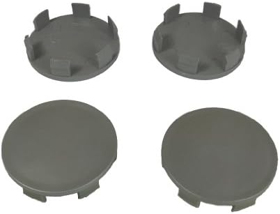 4 ALLOY WHEEL CENTRE CAPS 54mm 58mm UNIVERSAL AUDI A3 A4 S3 A6 A8 VW GOLF PASSAT