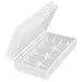 Produktbild Batteriekasten fuer 2x18650 - SODIAL(R) 3 Stk Klar Rechteck Speicherbox Huelle Container fuer 2 x 18650 Akku