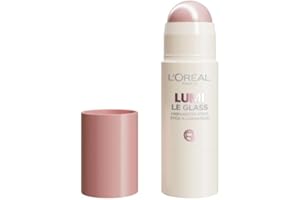 ‎L'OREAL PARIS L'Oréal Paris Lumi Le Glass Highlighter Sticks Glas, Make up Teint für das Gesicht, Contouring, Für einen strahlenden Teint, Leicht aufbaubar, Ganztägiger Halt, Farbe: 620 PINK BALLET, 1 x 7 ml