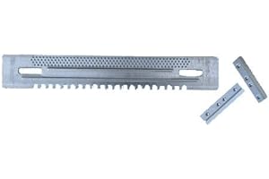 Apistore 3 sztuki 380 mm ZĘBOWANY I perforowany Blacha SARACINESZ Z Blachy