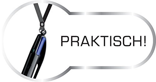 BIC 4-Farb-Druckkugelschreiber Pro / 4 in 1 Kugelschreiber / Rot, Blau, Schwarz und Grün / Dokumentenecht / Nachfüllbar / Strichstärke 0,4mm / Stifte Set mit 12 Mehrfarbenstiften - 5