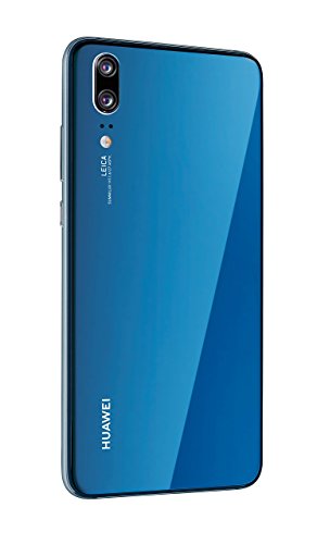 HUAWEI P20 Smartphone BUNDLE (14,7 cm (5,8 Zoll), 128GB interner Speicher, 4GB RAM, 20 MP Plus 12 MP Leica Dual Kamera, Android 8.1, EMUI 8.1) Blau + gratis Huawei AM61 Headset [Exklusiv bei Amazon] - Deutsche Version