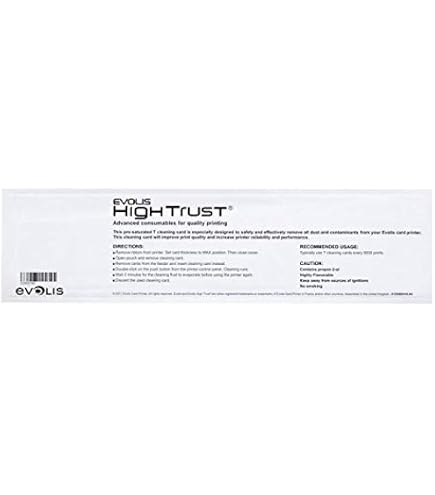 Carte Pulizia Evolis Evolis Set Di 10 Schede Di Pulizia [ACL003 - 12