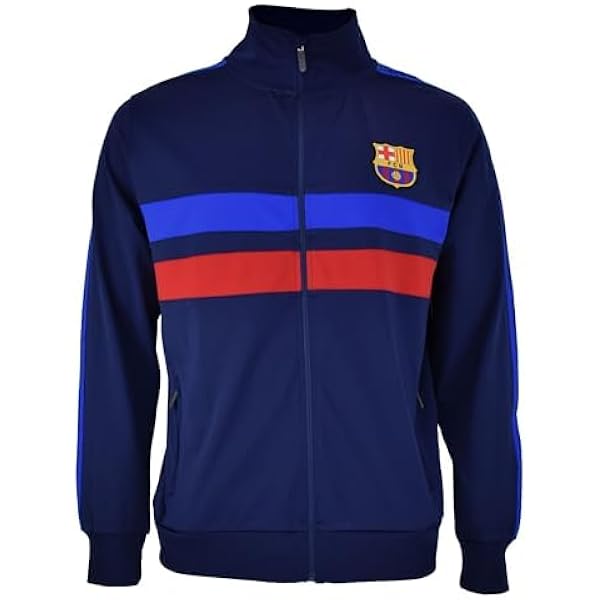 Futbol Club Barcelona T-shirt Olmo 20 Saison 24/25 - Réplique officielle sous licence - Adulte, Bleu/grenat, XL