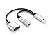 Produktbild LYOS AUX Female Kopfhörer Adapter mit Kabel [Musik hören und gleichzeitig Aufladen] passend für iPhone XS, XS Max, Xr, X, 8, 8 Plus, 7, 7 Plus, 6s, 6, 6s Plus, 5s - iOS 12
