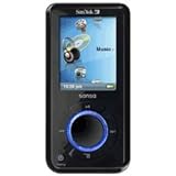 Sandisk Sansa e 250 MP3-Player mit Radio 2 GB schwarz