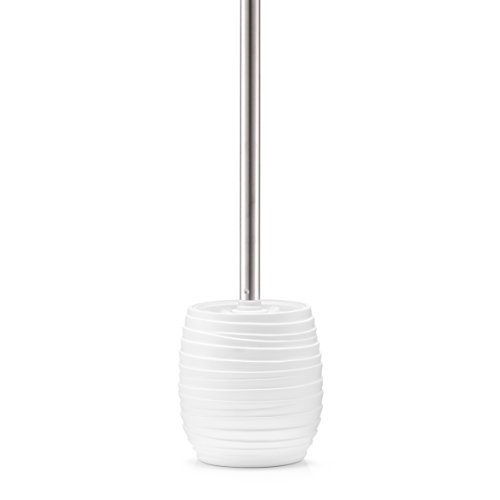 Preisvergleich Produktbild Zeller WC-Bürste Abstrakt, Polyresin, Weiß