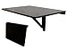 Produktbild SoBuy Wandklapptisch, Klapptisch, Holztisch, Esstisch aus Holz, 75x60cm,Schwarz FWT01-SCH