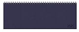 Tischquerkalender Professional Premium dunkelblau 2020: 1 Woche 2 Seiten; Bürokalender mit edlem Hardcover und nützlichen Zusatzinformationen im Format: 29,8 x 10,5 cm by
