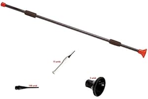 TARGET DARTS Pack cerbatana sin Cargador 70cm Air Dart +15 Dardos + 2 boquillas + 100 Puntas