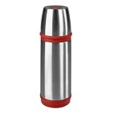 thermoskanne mit becher kinder Ideal zur Mitnahme von heißen und kalten Getränken, Ergonomisch geformter Trinkbecher als Deckel, 100% dicht, Einfaches Öffnen des Verschlusses durch eine Umdrehung