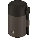 ZWILLING Thermo Plus Termos Yemek Kavanozu, 600 ml, paslanmaz &ccedil;elik (Kahverengi)