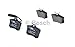 Produktbild BOSCH 0 986 424 559 4x Bremsbeläge hinten