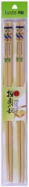 Suncha Bamboo Noodle Chopsticks 2 Pairs 30cm