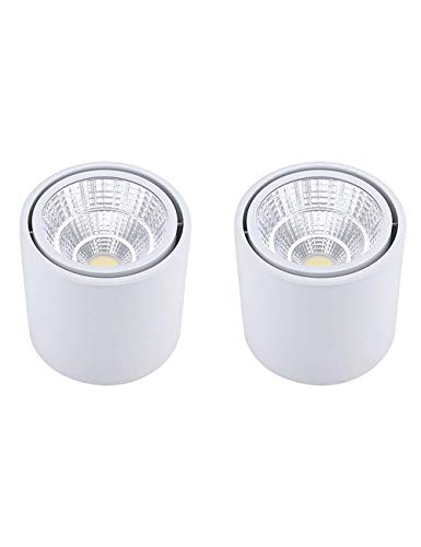 LED Faretto Soffitto Plafoniera da Soffitto Lampada da Soffitto,Alluminio,Orientabile,7W 12W 15W,Montaggio In Superficie Le Luci A Soffitto Cob,Zhhlaixing