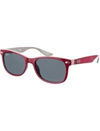 Ray-Ban Junior Gafas de sol Wayfarer en rojo fucsia en gris RJ9052S 177/87 47