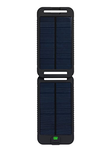 Preisvergleich Produktbild Powertraveller Tragbares Ladegerät Solarmonkey Adventurer 3500mAh Schwarz
