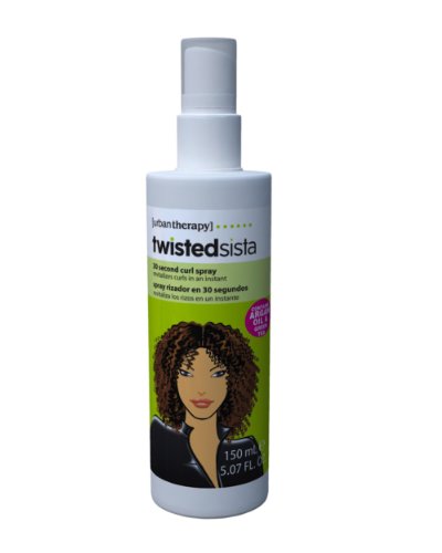Twisted Sista 30 Second Curl Spray, 5.07 Ounce by Twisted Sista