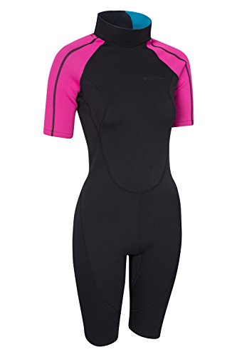Mountain Warehouse Shorty Damen-Neoprenanzug Tauchanzug Wetsuit schmeichelhafte Passform Schwimm Bade Surf Wasser Strand Wassersport Urlaub Tauchen Schnorcheln - 2