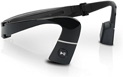 Effie Bone Conduction Headphones with Microphone Bluetooth 4.1 Wireless Stereo Sport Headphone for Running Cycling Driving (Black)