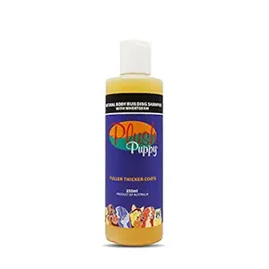 PLUSH PUPPY Volumizing shampoo for dogs, body building shampoo Anti hair fall, excellent for double coated breed such as German Shepherd, Pomeranian, Husky, Samoyed etc. Paraben Free, No Artificial Fragrance Shampoo for Dog 250ml.