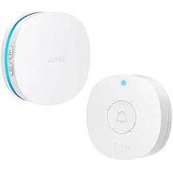 Sonnette de Porte, Govee Sonnette Sans Fil IP66 avec 1 Transmetteur et 1 Récepteur Enfichable, Carillon de Porte d'une Portée de 300M, 36 Mélodies au 5 Niveaux de Volume pour Maison, Magasin, Boutique