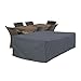 Produktbild Vida GmbH Deluxe Schutzhülle Sitzgruppen Gartenmöbel Tisch & 4 Stühle rechteckig Abdeckhaube Abdeckung Schutz