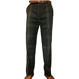 Murray, pantaloni da golf scozzesi, con tartan Black Stewart rosso, interno  gamba 78,7 cm : Amazon.it: Abbigliamento