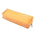 Produktbild KYMLL Portable Stationery Transparente Federmäppchen Portable Stick Dünne Federbeutel Mini Pouch Zipper Box Holder Orange
