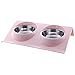 Produktbild Carnote Haustier-Produkte Schüssel aus Edelstahl für Hunde Welpen Katzen Non-Slip Food Water Dish Double Feeding