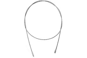 KOVOBLESK Push Rod Pull Rod Boiler Rod Flex Rod for Fireplace and Stove Brushes Fireplace Pipe with M12 Thread Chimney Brush - Push Rod for Chimney Broom Chimney Fireplace Cleaning (10 Metres Flex Wire)