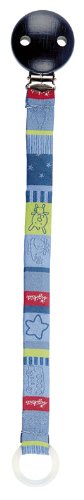 sigikid Pacifier Strap Soother Chain (Blue)