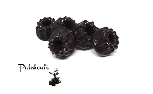 Patchouli | 5er Set Duftkerzen/ Duftmelt/ Duftwachs für Aroma- & Duftlampe