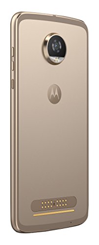 Motorola Moto Z2 Play - Smartphone Libre Android 7 (Pantalla de 5.5'' Full HD, 4G, cámara de 12 MP, 4 GB de RAM, 64 GB, Qualcomm Snapdragon 626 de 2,2 GHz) Oro Fino