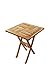 Produktbild SAM Teak-Holz Gartentisch Square, 60 x 60 cm, klappbar, für Balkon, Terrasse