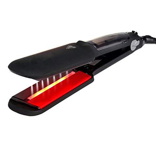 Infrared Hair Straightener Steam Splint Tourmaline Ceramic Coated Knob Constant Temperature Wet And Dry 2 In 1 LED Liquid Crystal Temperature Display reviews Infrared Hair Straightener Steam Splint Tourmaline Ceramic Coated Knob Constant Temperature Wet And Dry 2 In 1 LED Liquid Crystal Temperature Display