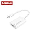 Produktbild Lenovo USB C auf HDMI Adapter, Unterstützt 4K/60Hz, Type C zu HDMI Konverter für MacBook Pro 2016/2017, Chromebook Pixel und weitere Geräte (Silber)