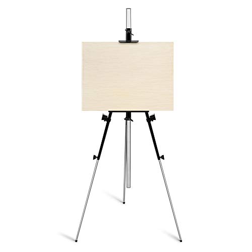 Arrtx Artista Cavalletto - Stand in Metallo Art Cavalletto - Cavalletto per Display in Ferro Ultra Spesso - Altezza Regolabile da 35 "a 82" e Peso da 3,3 libbre - Perfetto per l'artista in Viaggio