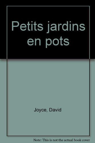 couverture de : Petits jardins en pots