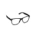 Produktbild Nerd Sonnenbrille Brille Klare Gläser Wayfarer Style schwarz