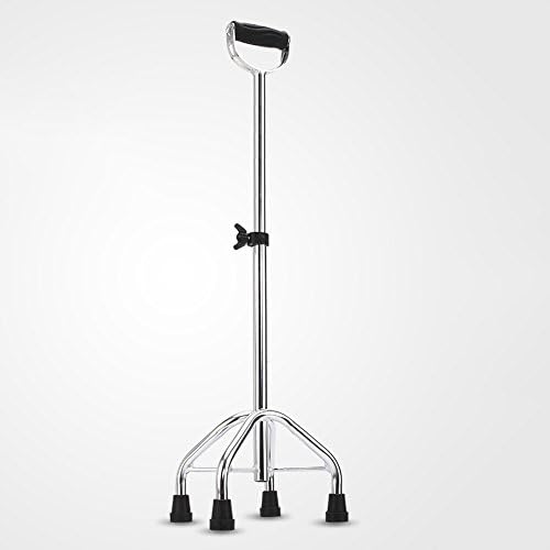 QFFL Crutch Elderly Non-slip Four-foot Crutches Walking Stick Walker Telescope 68-86cm Crutches Walker