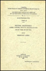 Severi Antiocheni Liber Contra Impium Grammaticum. Oratio Prima Et Secunda. Syr. 58. = Syr. IV, 4 francais
